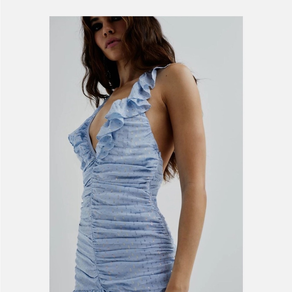 For Love & Lemons mini Ruffled Dress